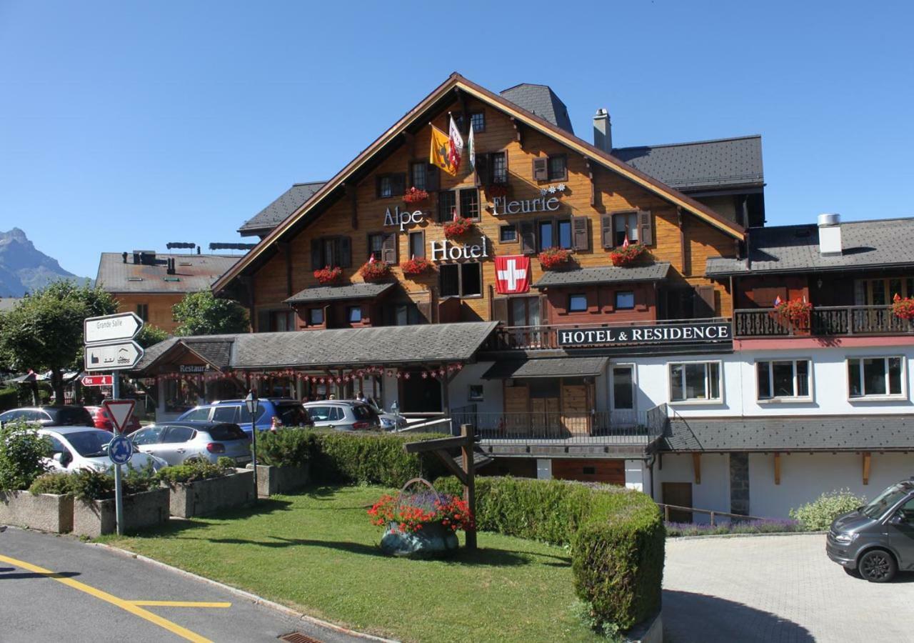 Alpe Fleurie Hotel & Restaurant Villars-sur-Ollon Exterior photo